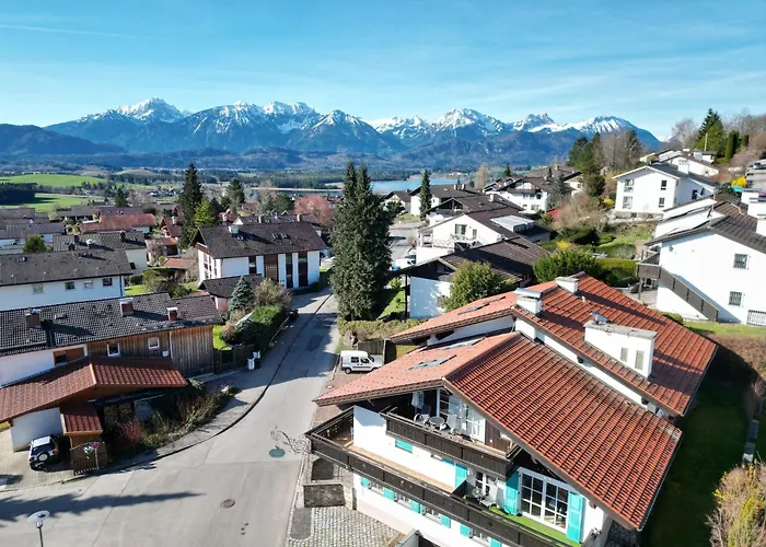 Butler Mountain Glory Bergblick I Küche I Terrasse I Parkplatz I Netflix I Seenähe Apartment Füssen